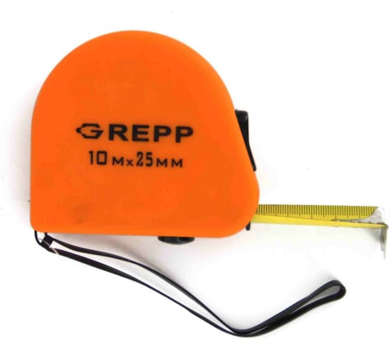 GREPP Рулетка 10м*25мм 100-304/60/6