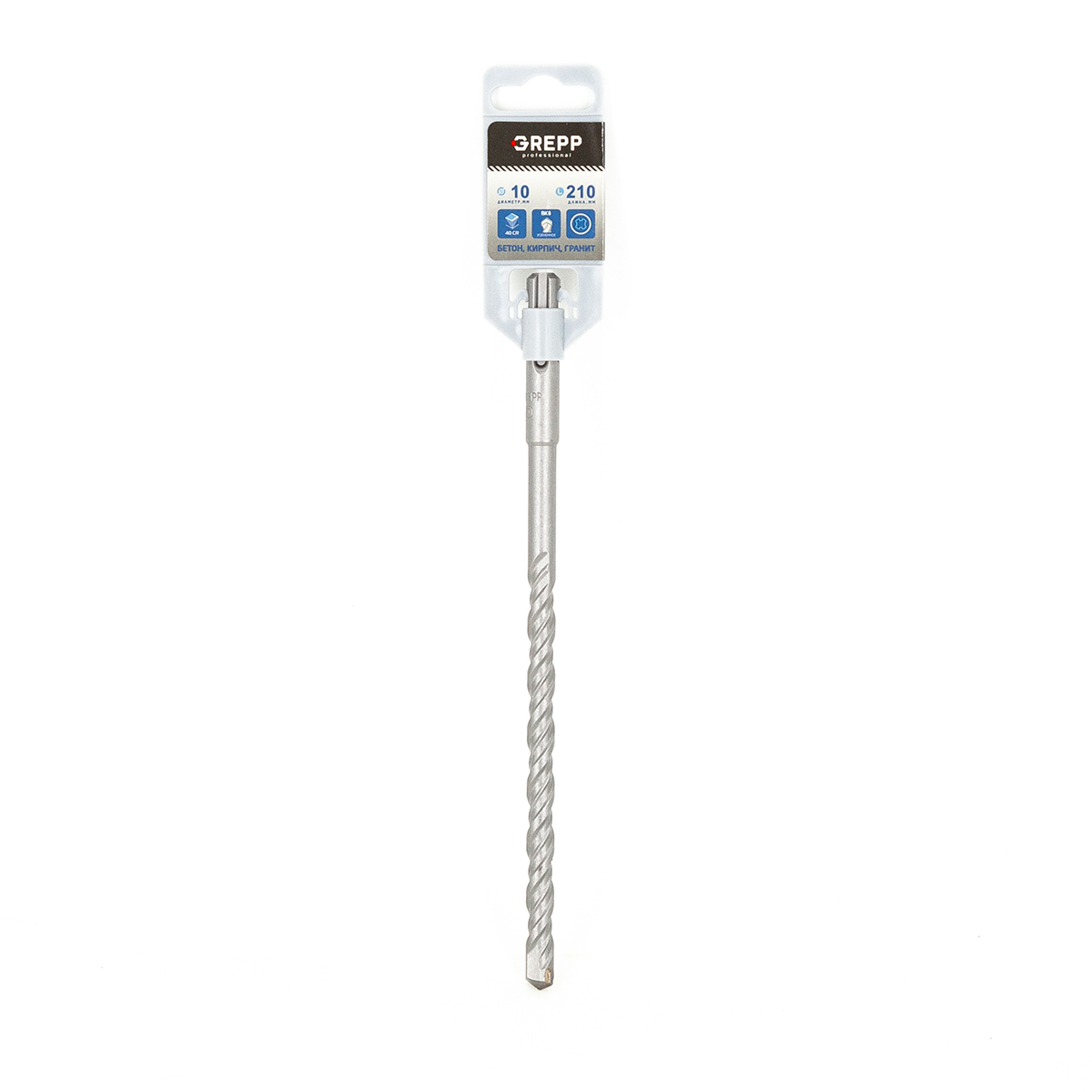 GREPP Бур по бетону SDS-plus,8*160 mm арт 103-08160