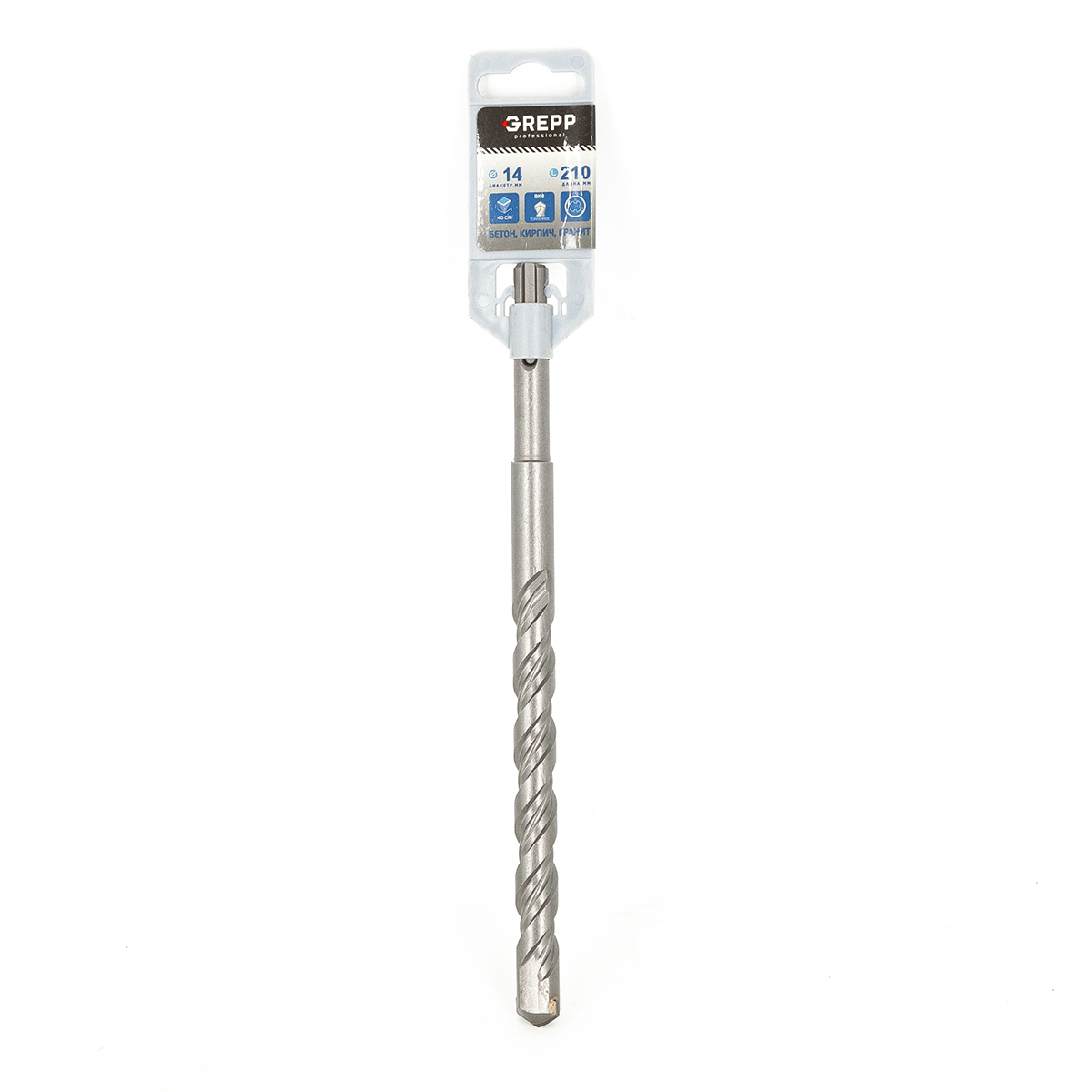 GREPP Бур по бетону SDS-plus,14*210 mm арт 103-14210