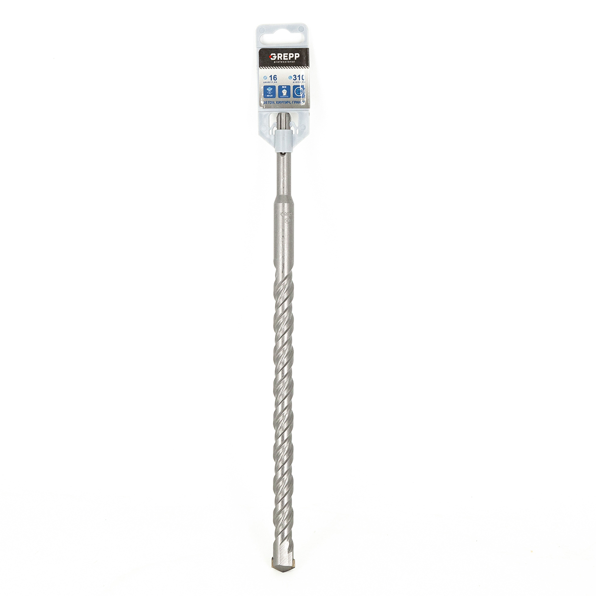 GREPP Бур по бетону SDS-plus,16*310 mm арт 103-16310