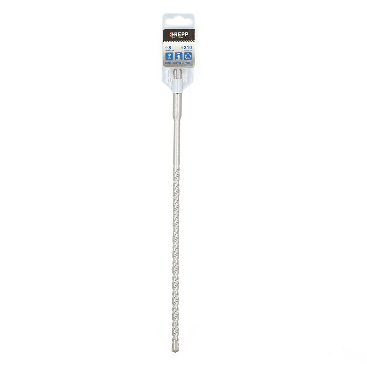 GREPP Бур по бетону SDS-plus,8*310 mm арт 103-08310